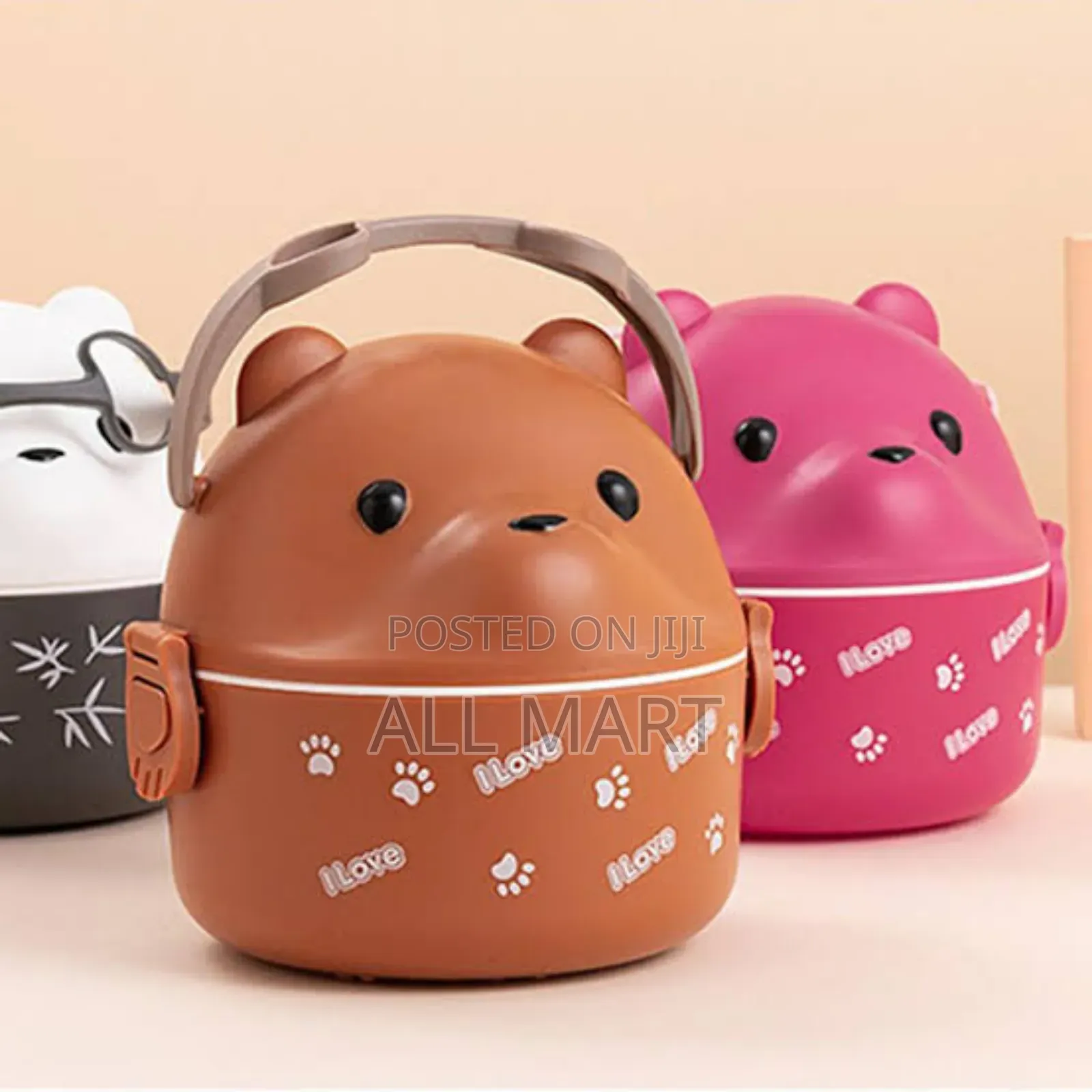 Bear Cartoon Lunch Box