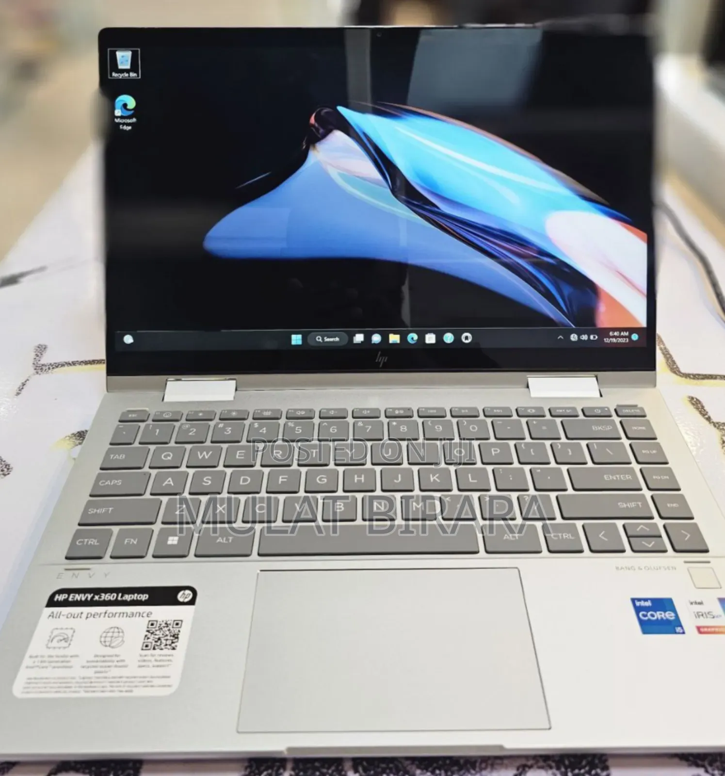 New Laptop HP Envy X360 16GB Intel Core I5 SSD 512GB