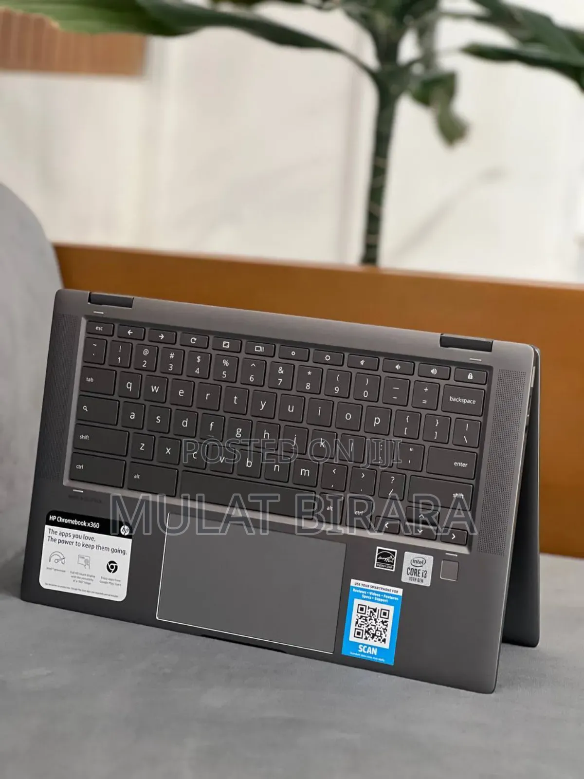 New Laptop HP Chromebook X360 4GB Intel Core I3 SSD 32GB