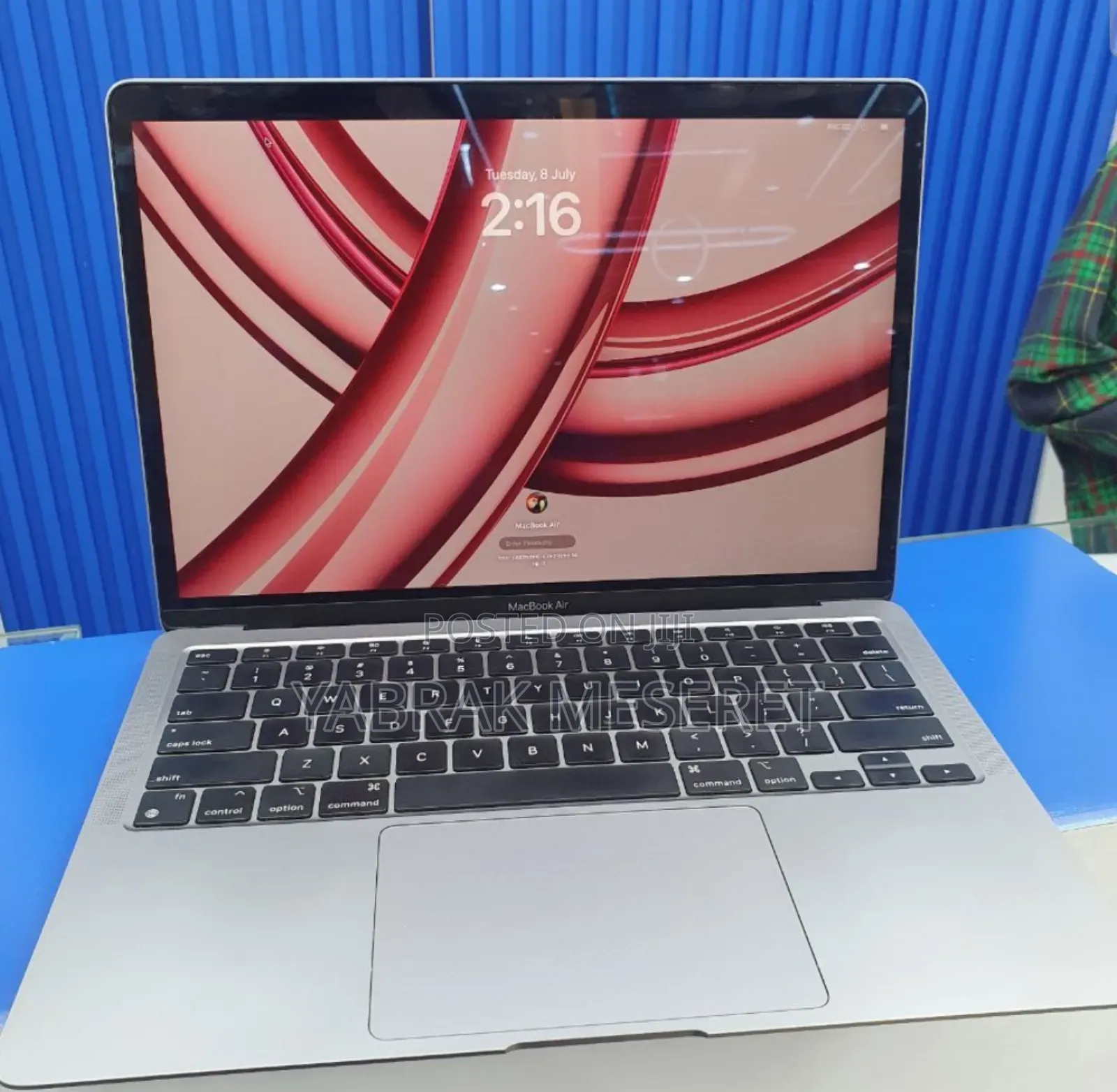 New Laptop Apple MacBook Air 8GB Apple M1 SSD 256GB