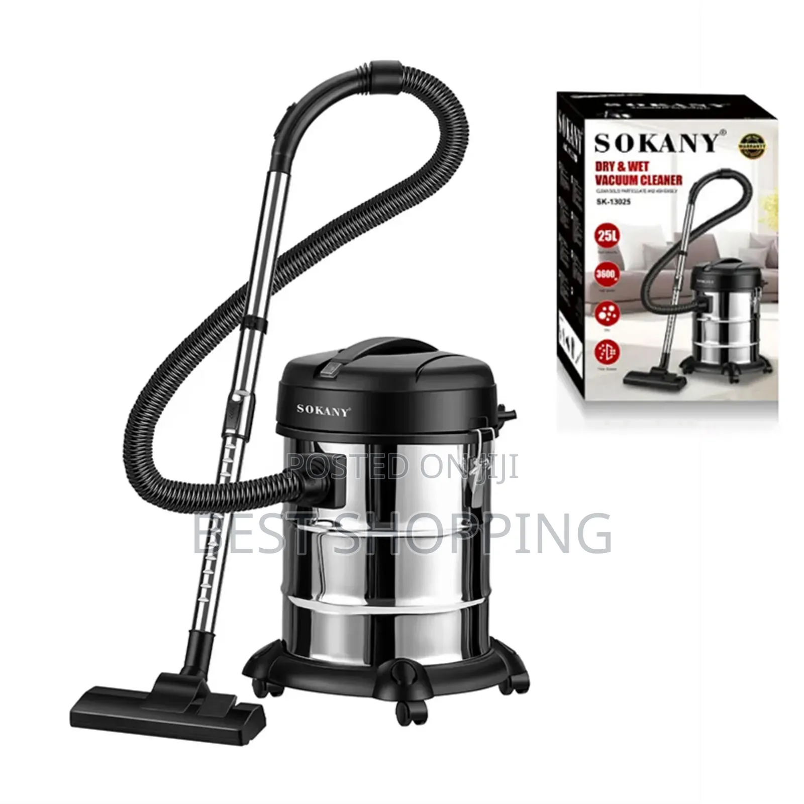 Sokany 2 in 1 Dry Wet Vacuum Cleaner