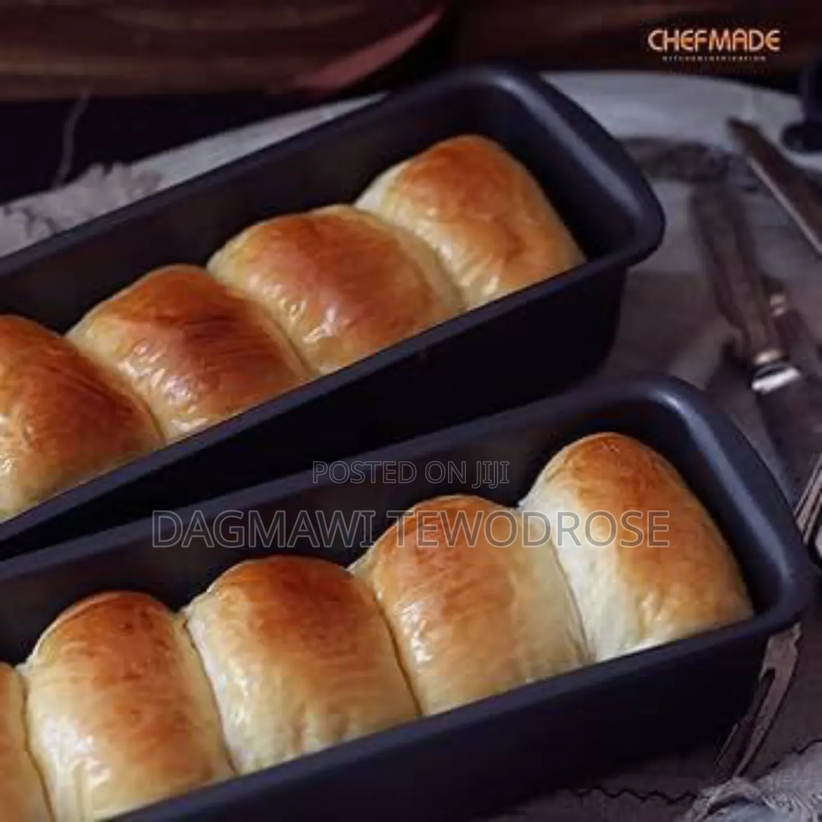 1pc Stainless Steel Loaf Pan