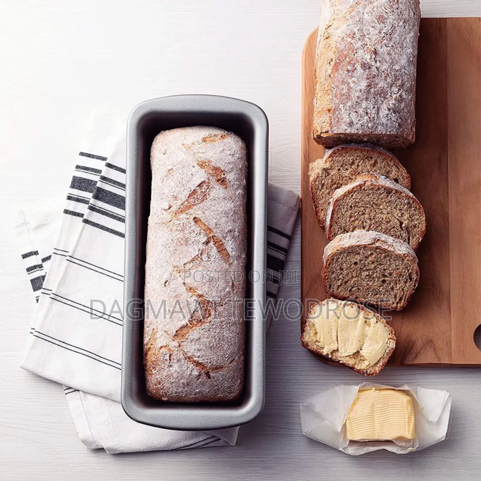 1pc Stainless Steel Loaf Pan