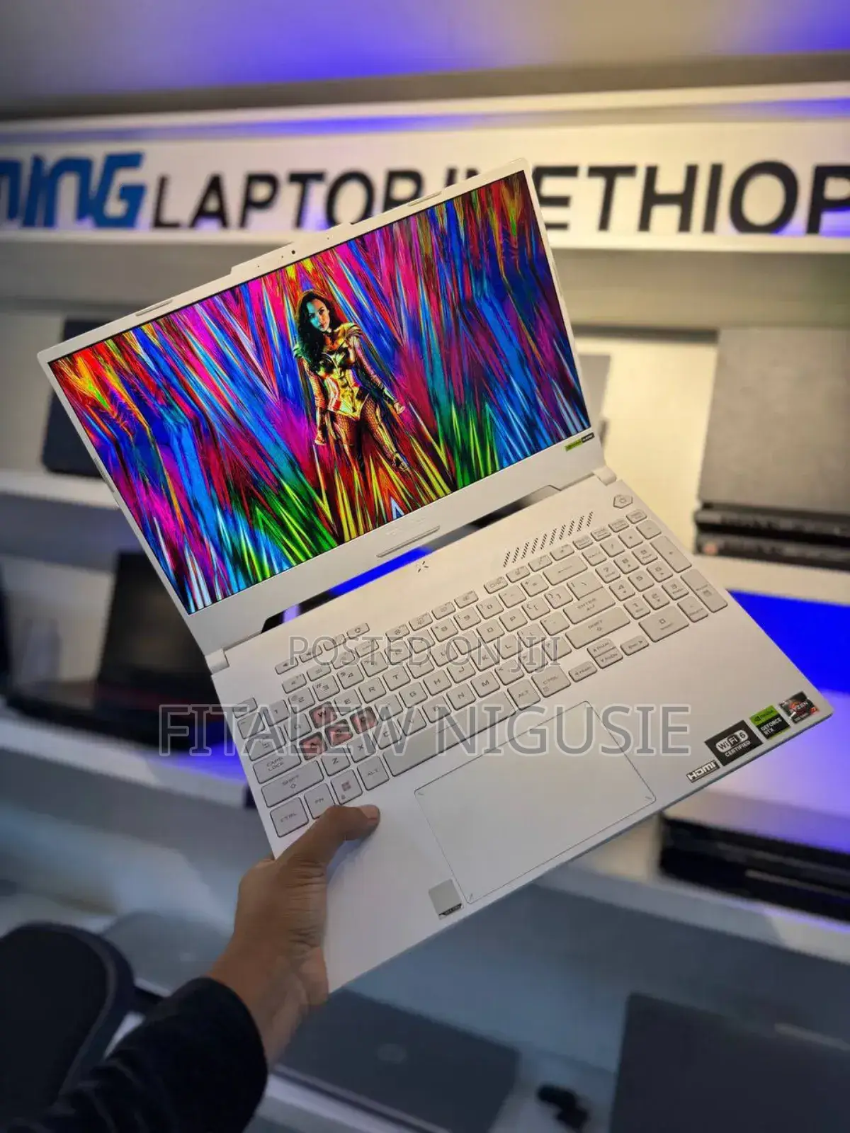 New Laptop Asus TUF Gaming A15 16GB Intel Core I7 SSD 512GB