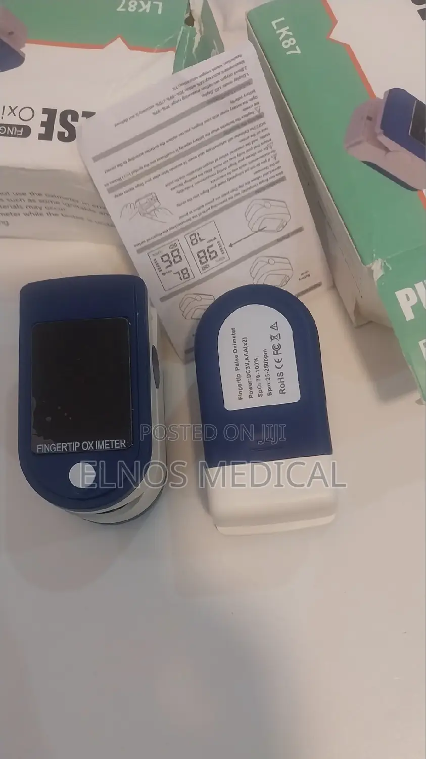 Fingertip Pulseoximetry