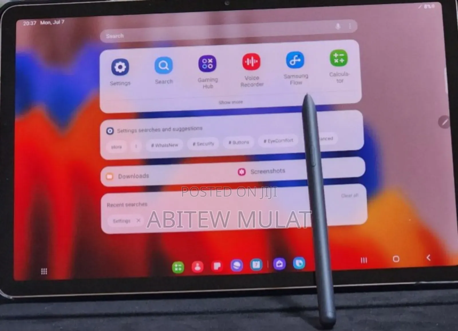 New Samsung Galaxy Tab S7 128 GB Pink