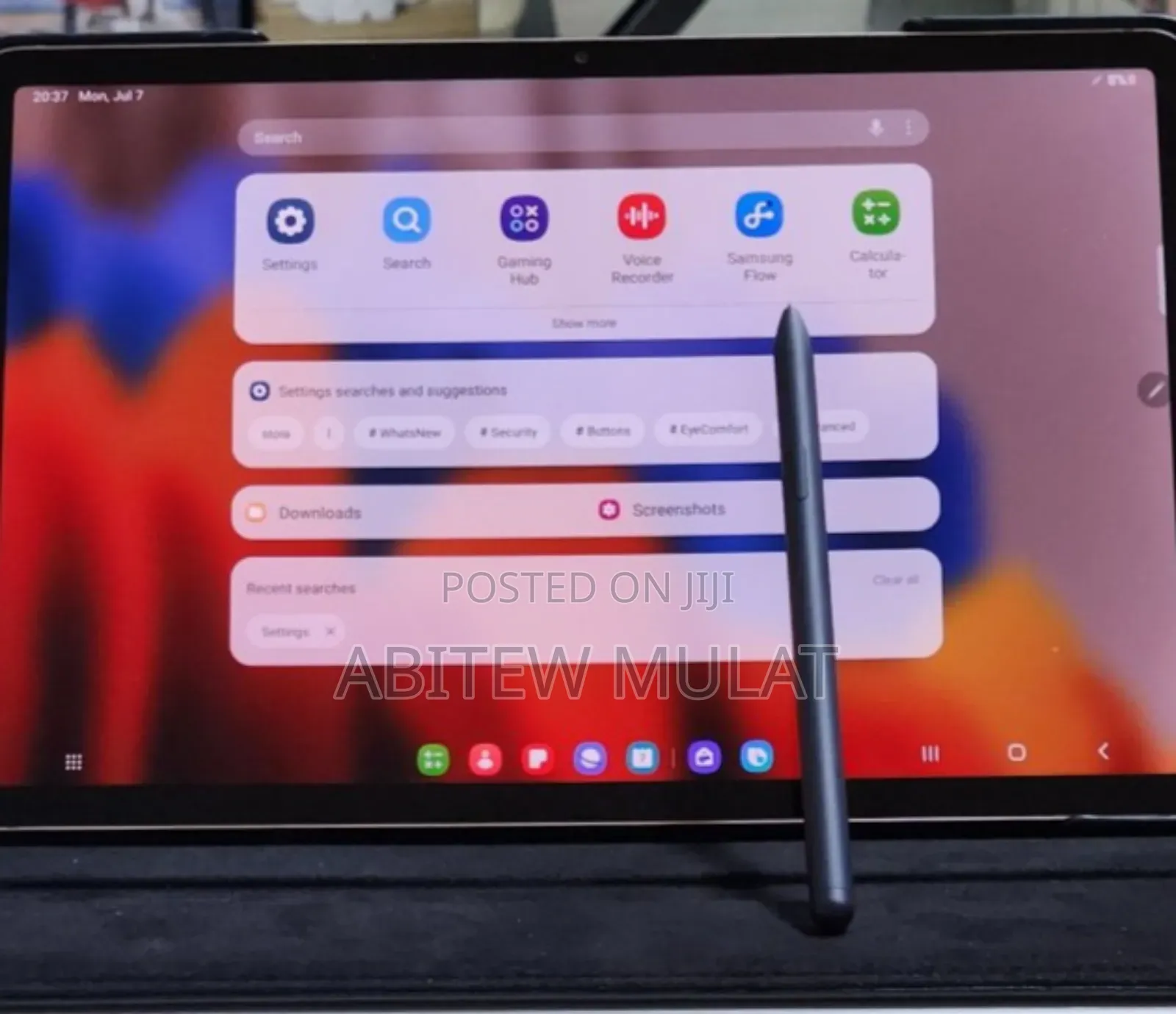 New Samsung Galaxy Tab S7 128 GB Pink