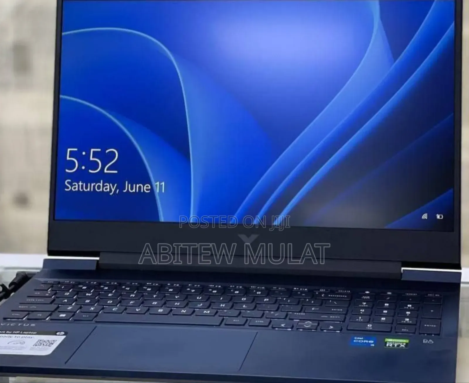 New Laptop HP Victus 16 16GB Intel Core i7 SSD 1T