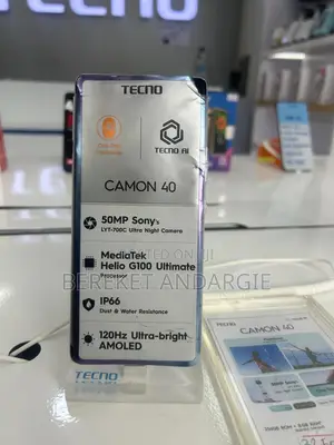 Photo - New Tecno Camon 40 256 GB Black