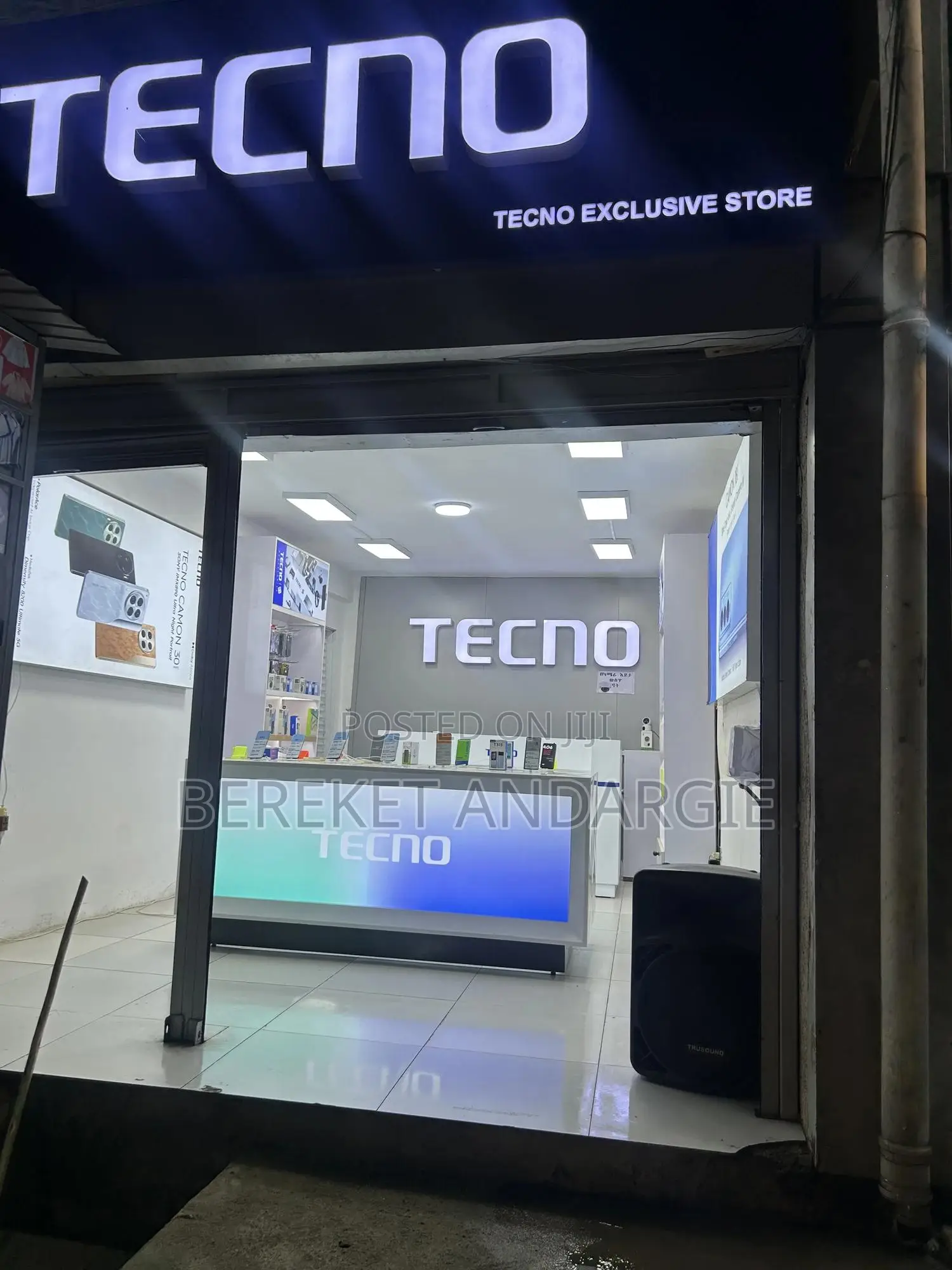New Tecno Camon 40 256 GB Black