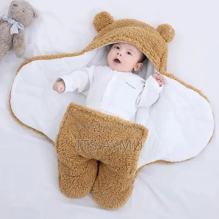 Baby Sleeping Bag Ultra-Soft Fluffy Fleece Newborn