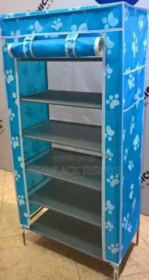 Photo - Dust Proof Stainless Steel Shoes Rack