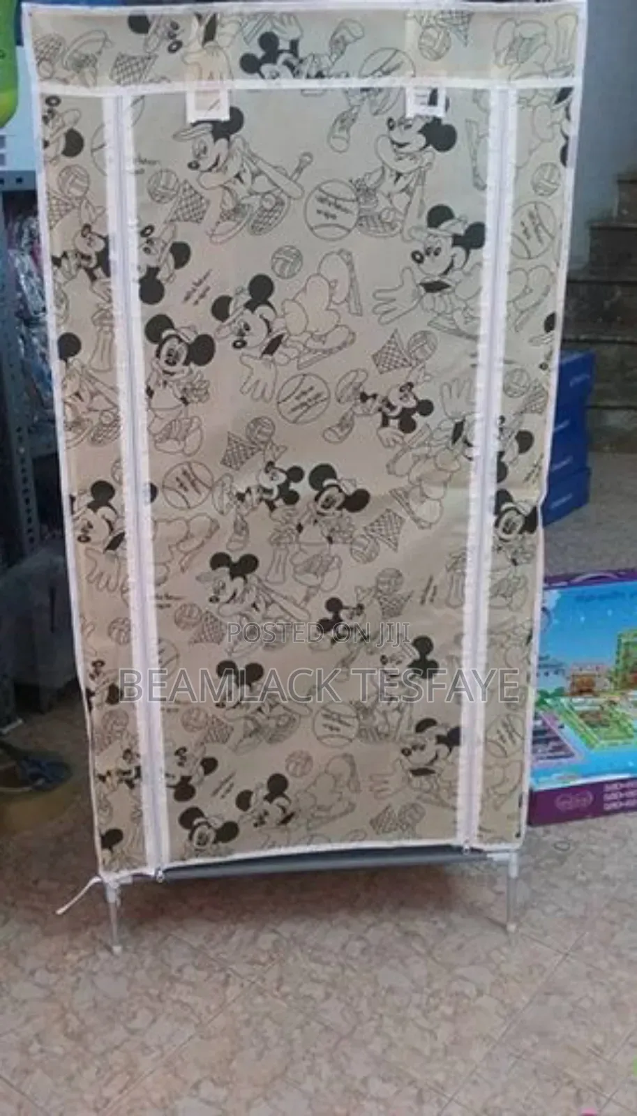 Dust Proof Stainless Steel Shoes Rack