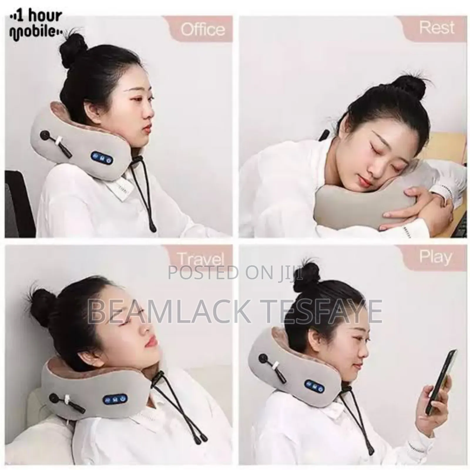 U-shaped Massage Pillow