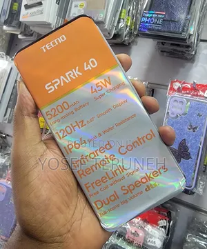 Photo - New Tecno Spark 40 128 GB Black