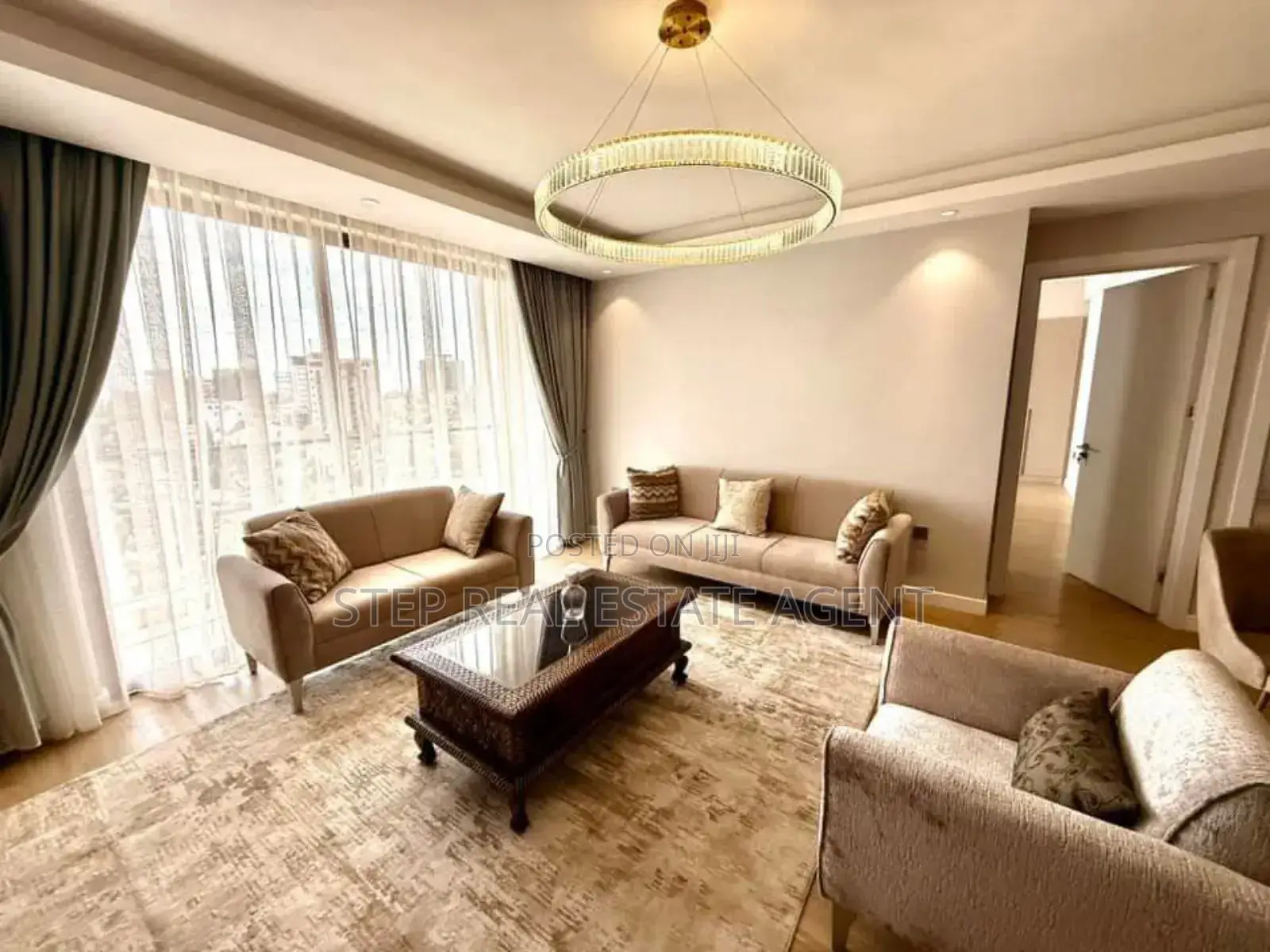 Furnished 3bdrm Apartment in Bole for rent