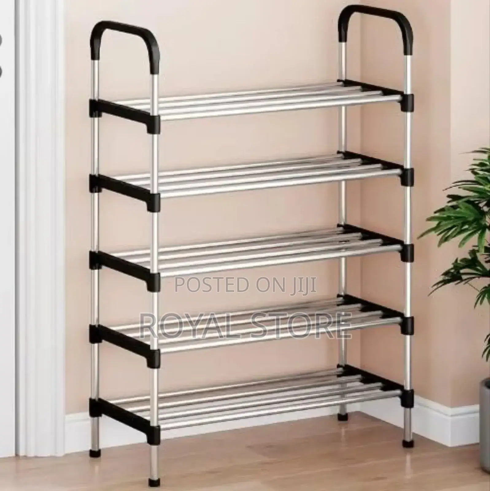 Stainless Steel 6layer Shoe Rack(Free Delivery)