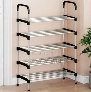 Stainless Steel 6layer Shoe Rack(Free Delivery)