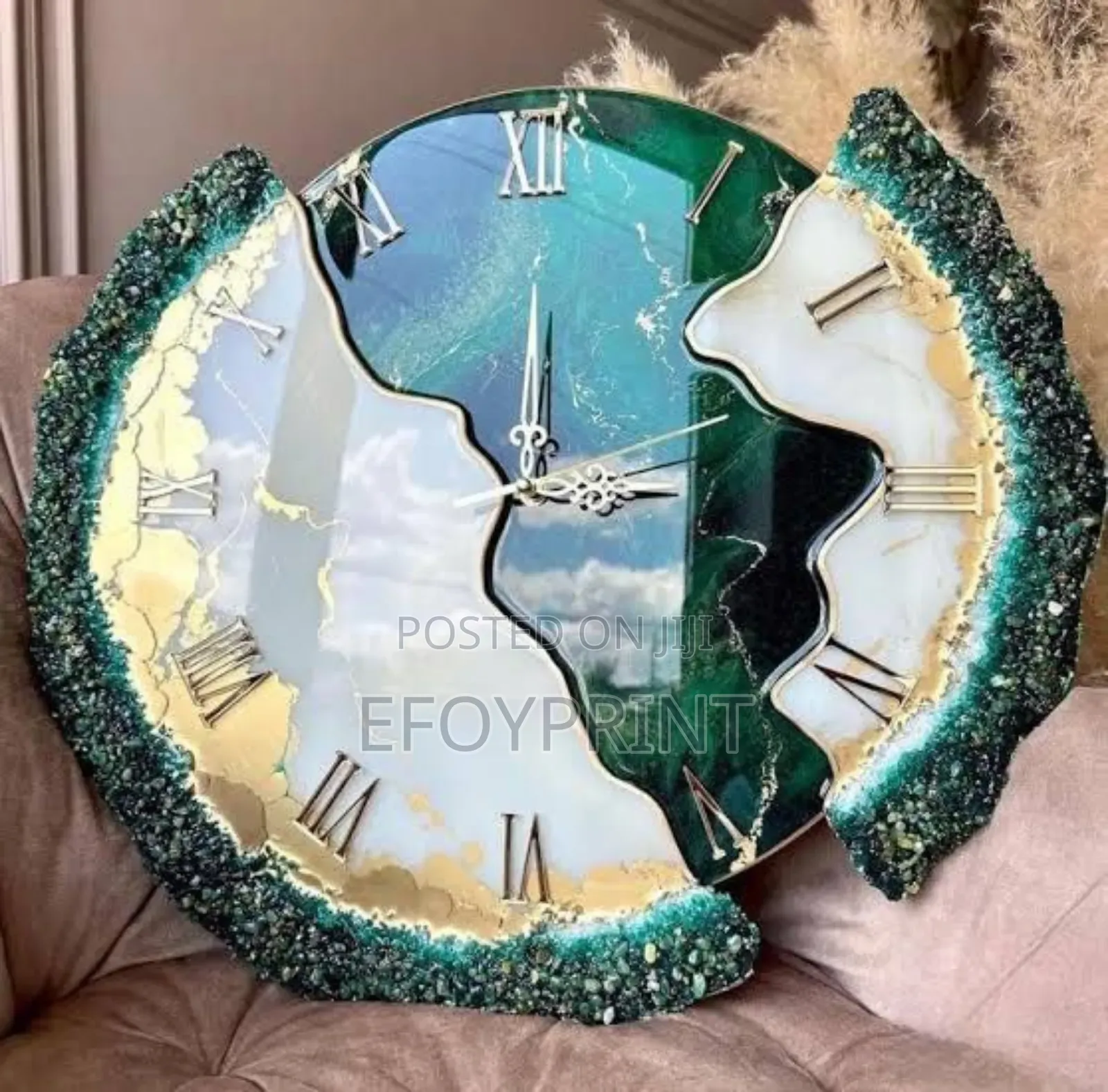 Epoxy Wall Clock