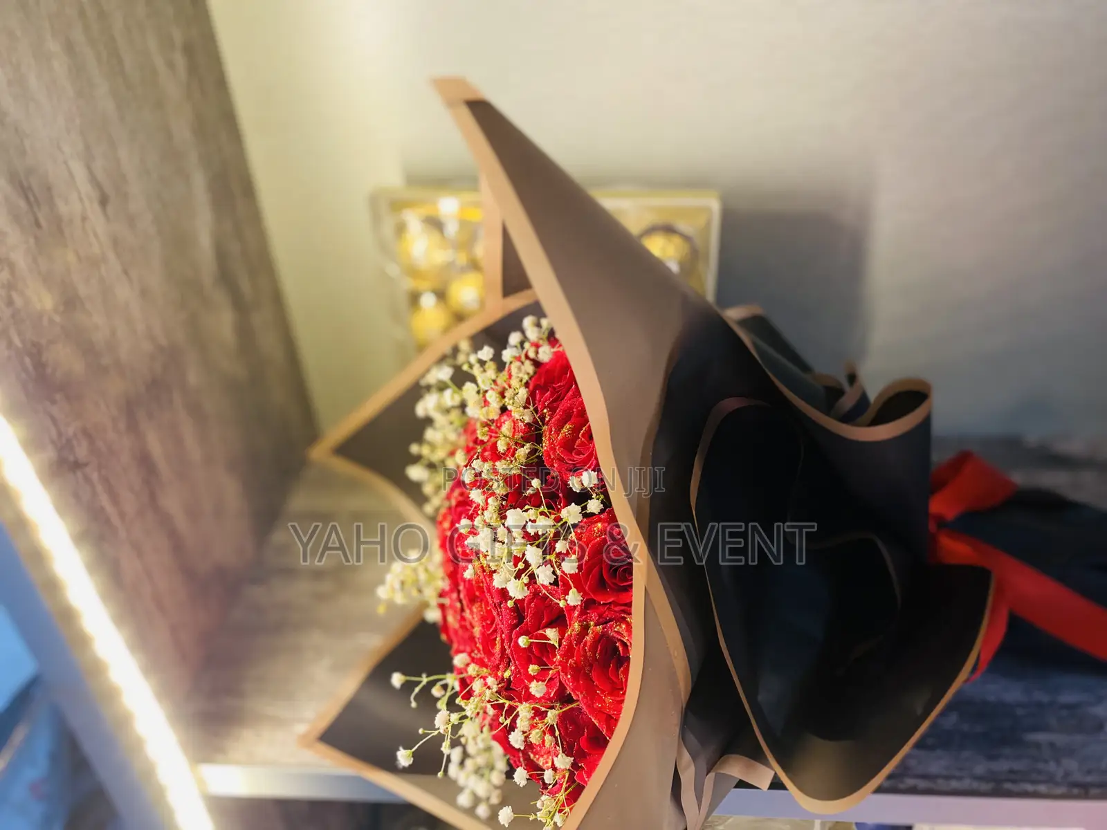 Flower at at at Full Ferrero Chocolate Gift