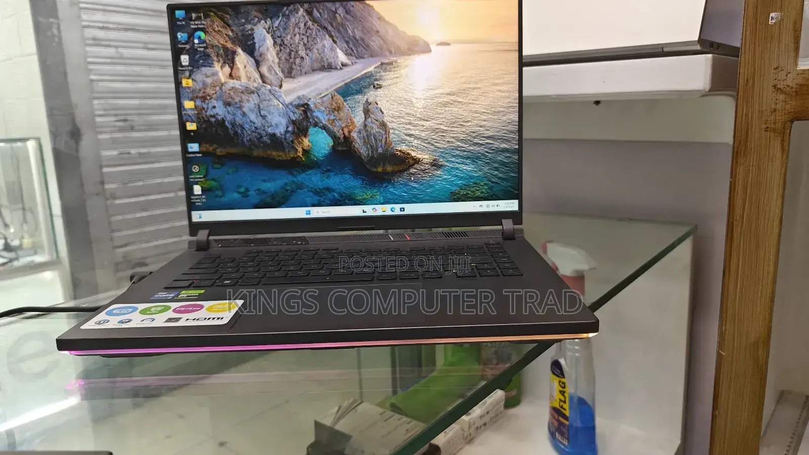 New Laptop Asus ROG Strix G15 16GB Intel Core I7 SSD 1T