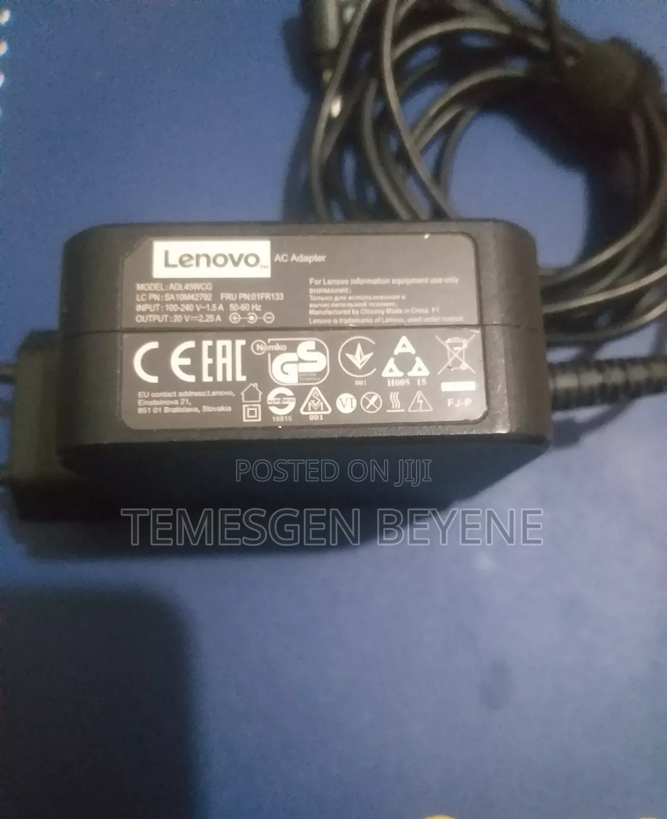 Lenovo Genuine Charger