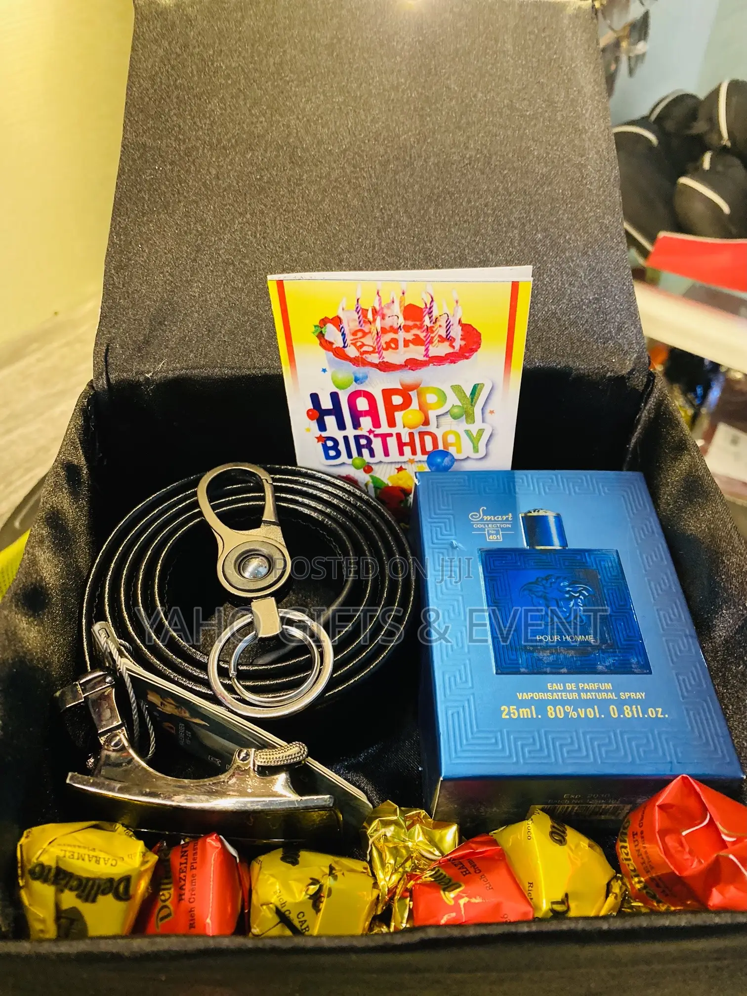 Men’S Gift Perfume ,Watch Package