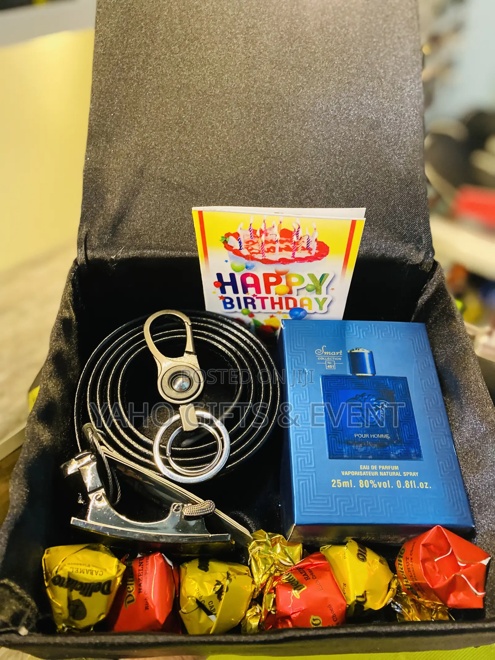 Men’S Gift Perfume ,Watch Package