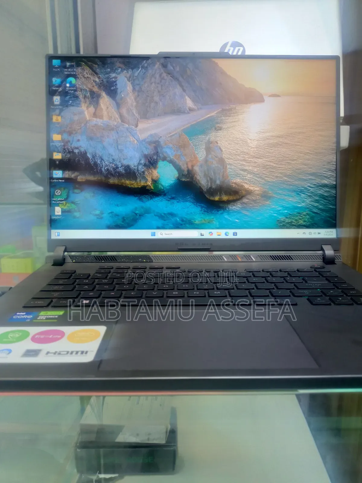 New Laptop Asus ROG Strix G16 G614 16GB Intel Core I7 SSD 1T