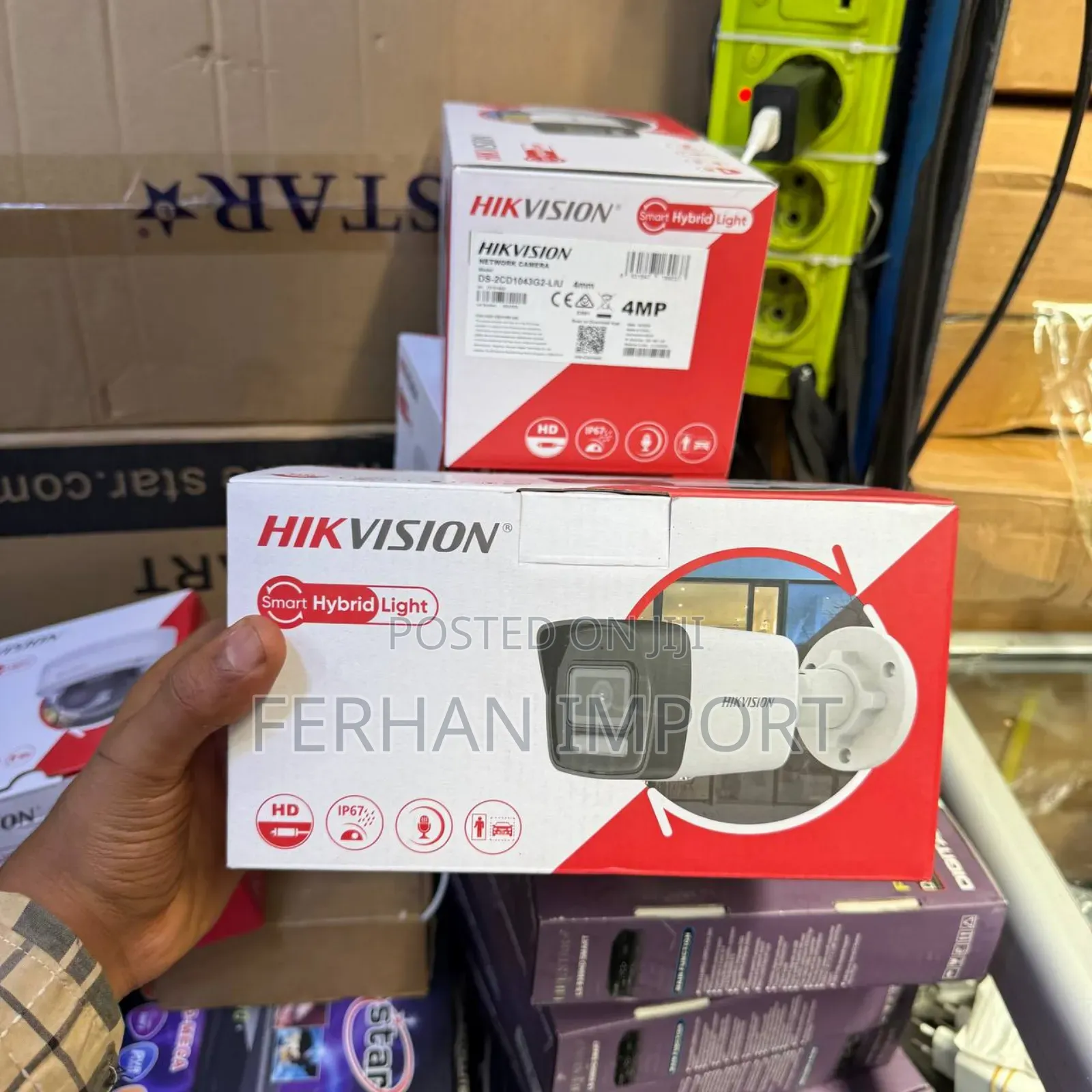 Hikvision 4mp - Bullet Camera • Voice and Audio