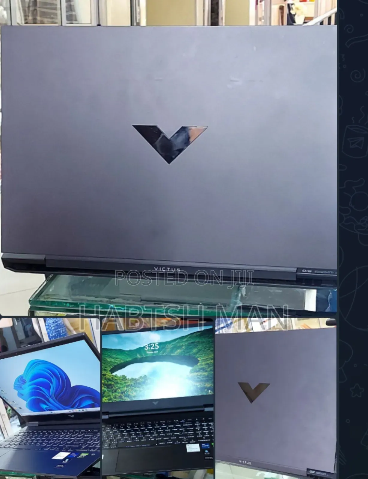 New Laptop HP Victus 16 16GB Intel Core I7 SSD 1T