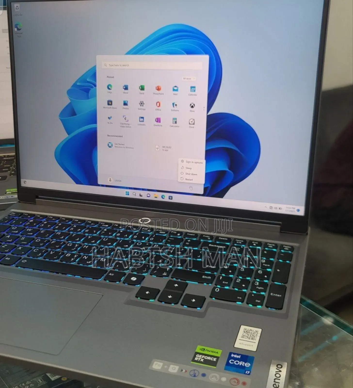New Laptop Lenovo Legion 5 16GB Intel Core I7 SSD 1T