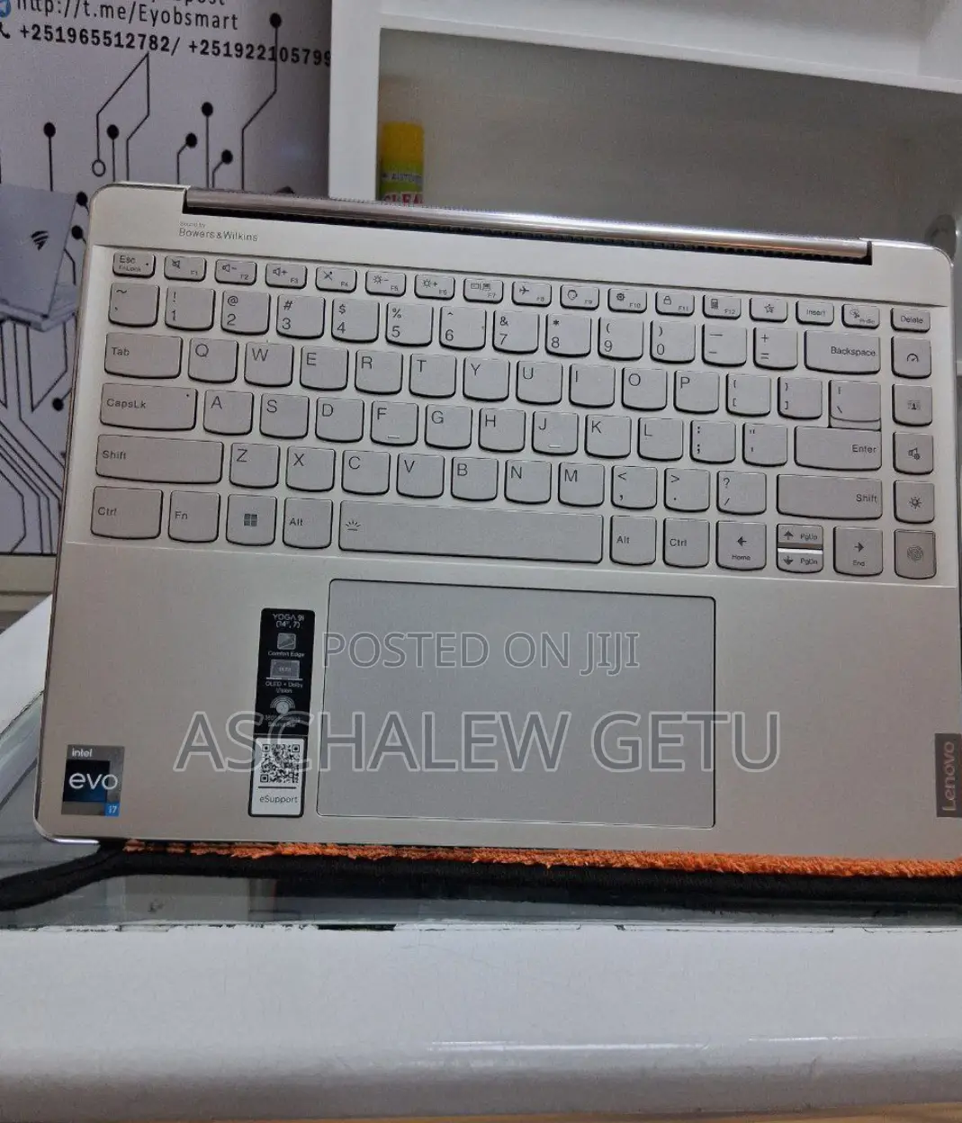 New Laptop Lenovo Yoga 9i 16GB Intel Core I7 SSD 512GB