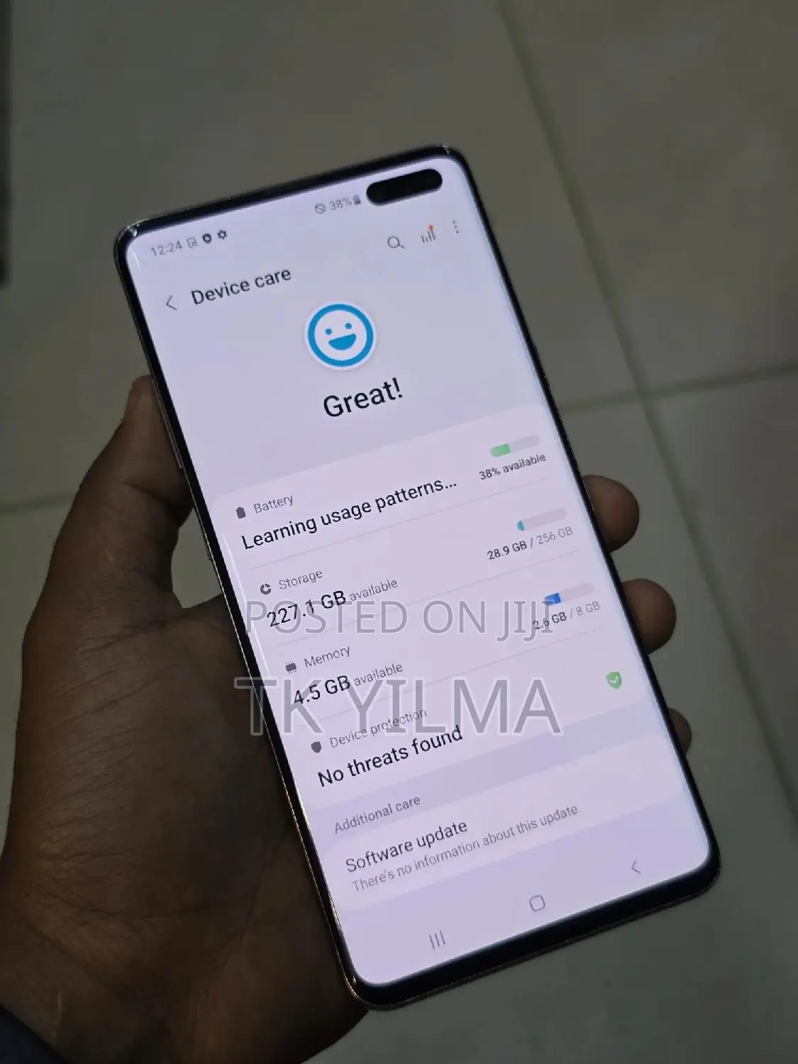 Samsung Galaxy S10 5G 256 GB Gold