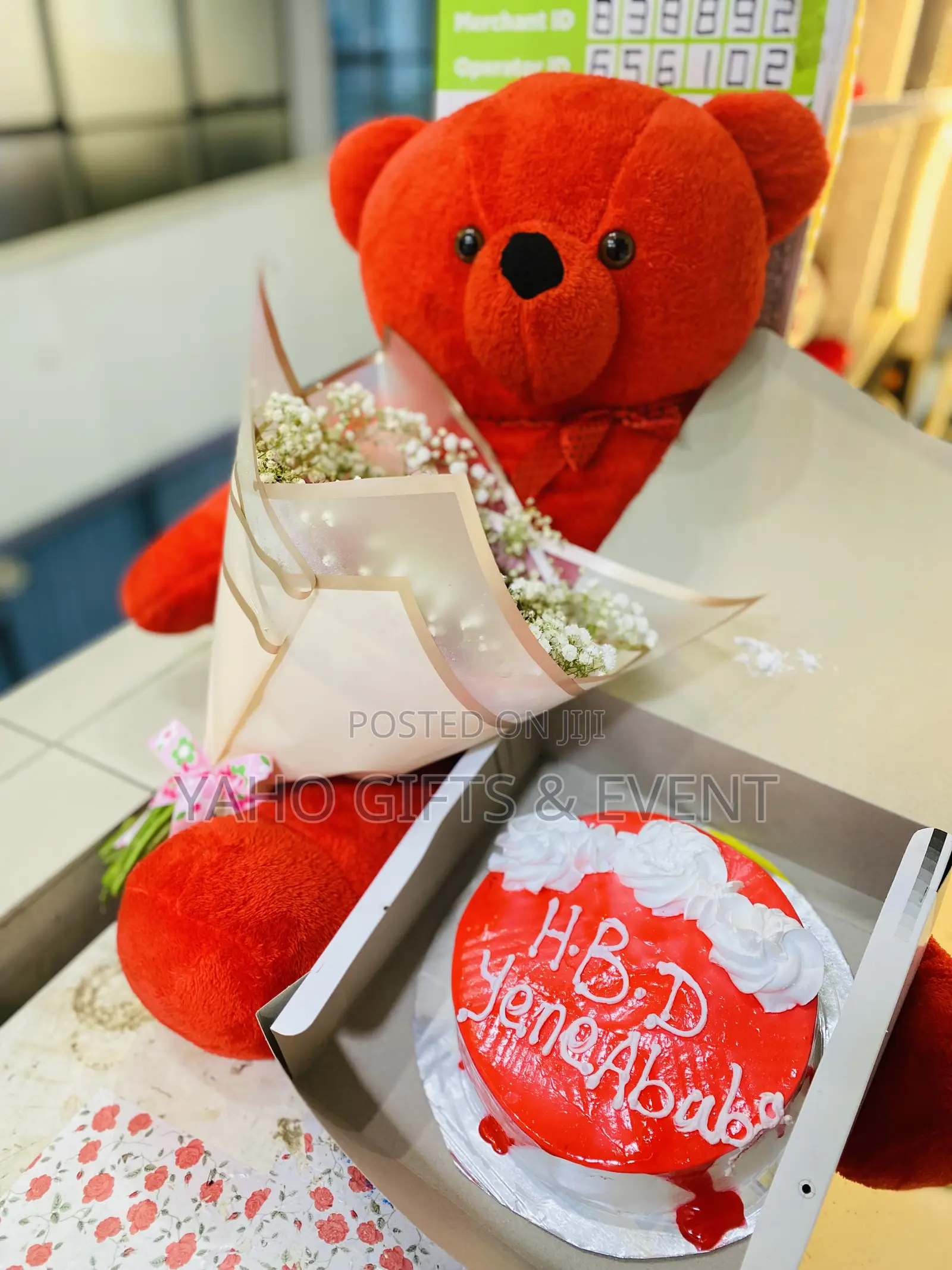 Red Teddy Bear And Other For Gift