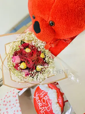 Red Teddy Bear And Other For Gift
