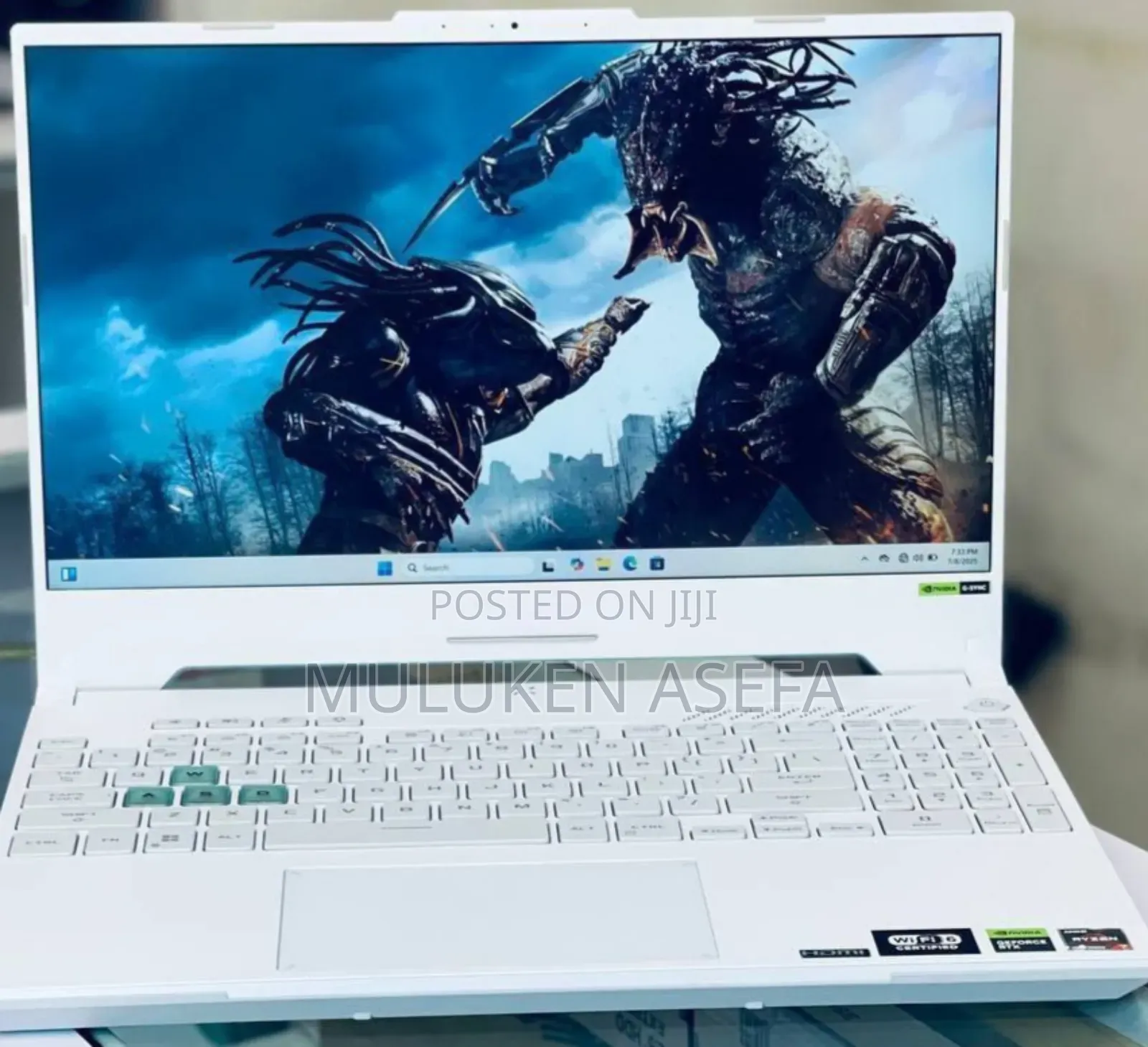 New Laptop Asus TUF Gaming A15 16GB AMD Ryzen 7 SSD 512GB