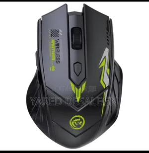 Rechargeable Black Wireless Gaming Mouse
