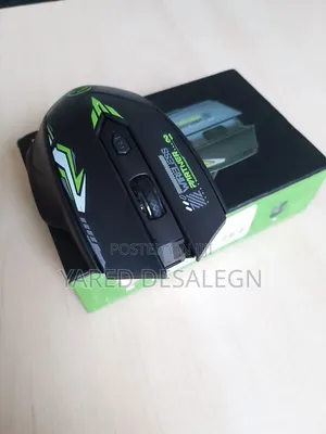 Photo - Rechargeable Black Wireless Gaming Mouse