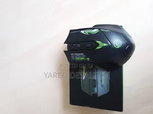 Rechargeable Black Wireless Gaming Mouse
