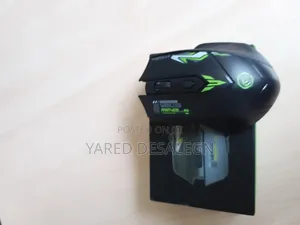 Rechargeable Black Wireless Gaming Mouse