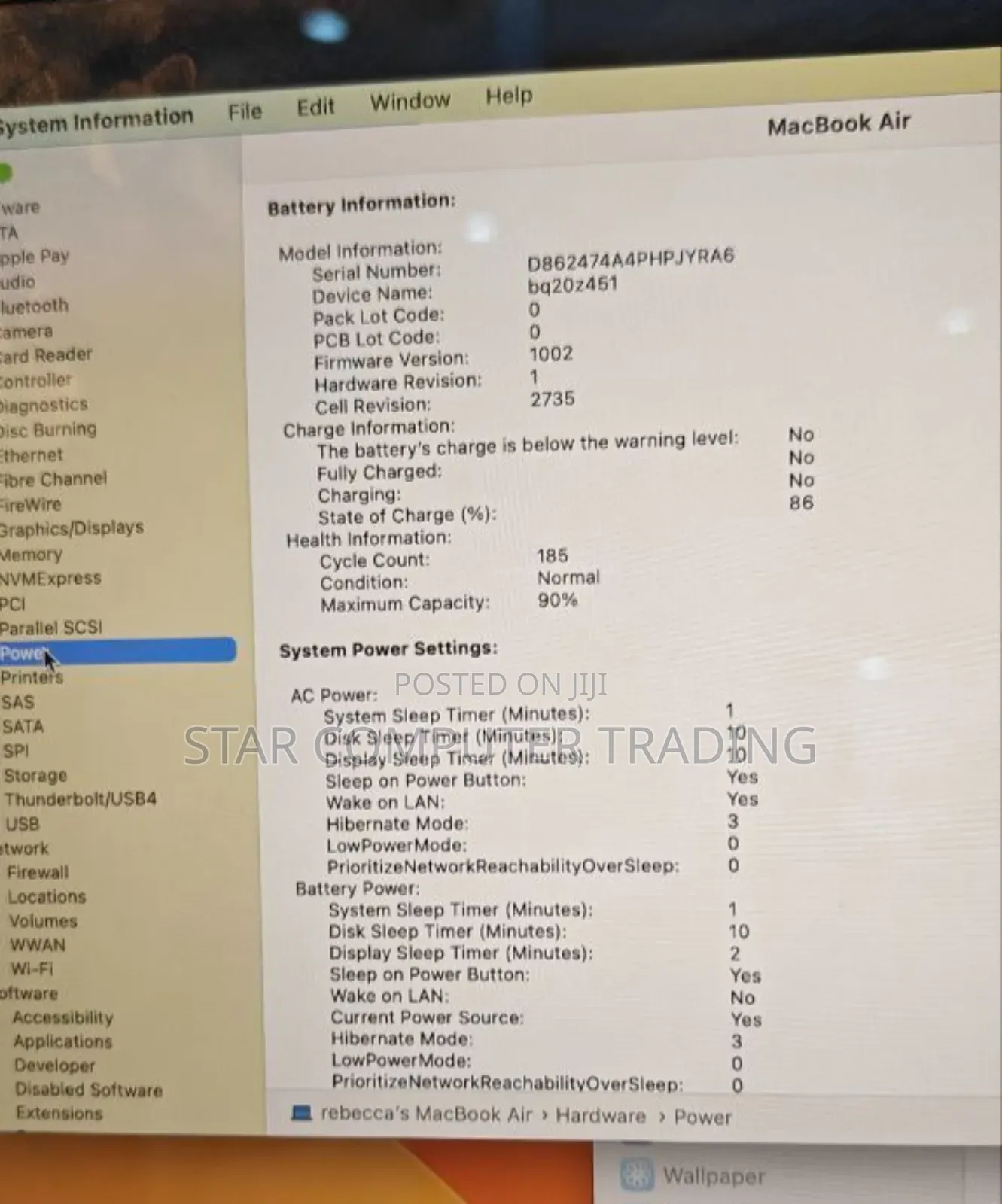 New Laptop Apple MacBook Air 2020 M1 8GB Intel Core I5 SSD 256GB