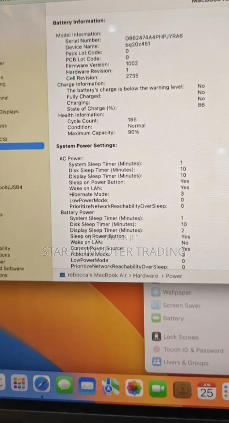 New Laptop Apple MacBook Air 2020 M1 8GB Intel Core I5 SSD 256GB