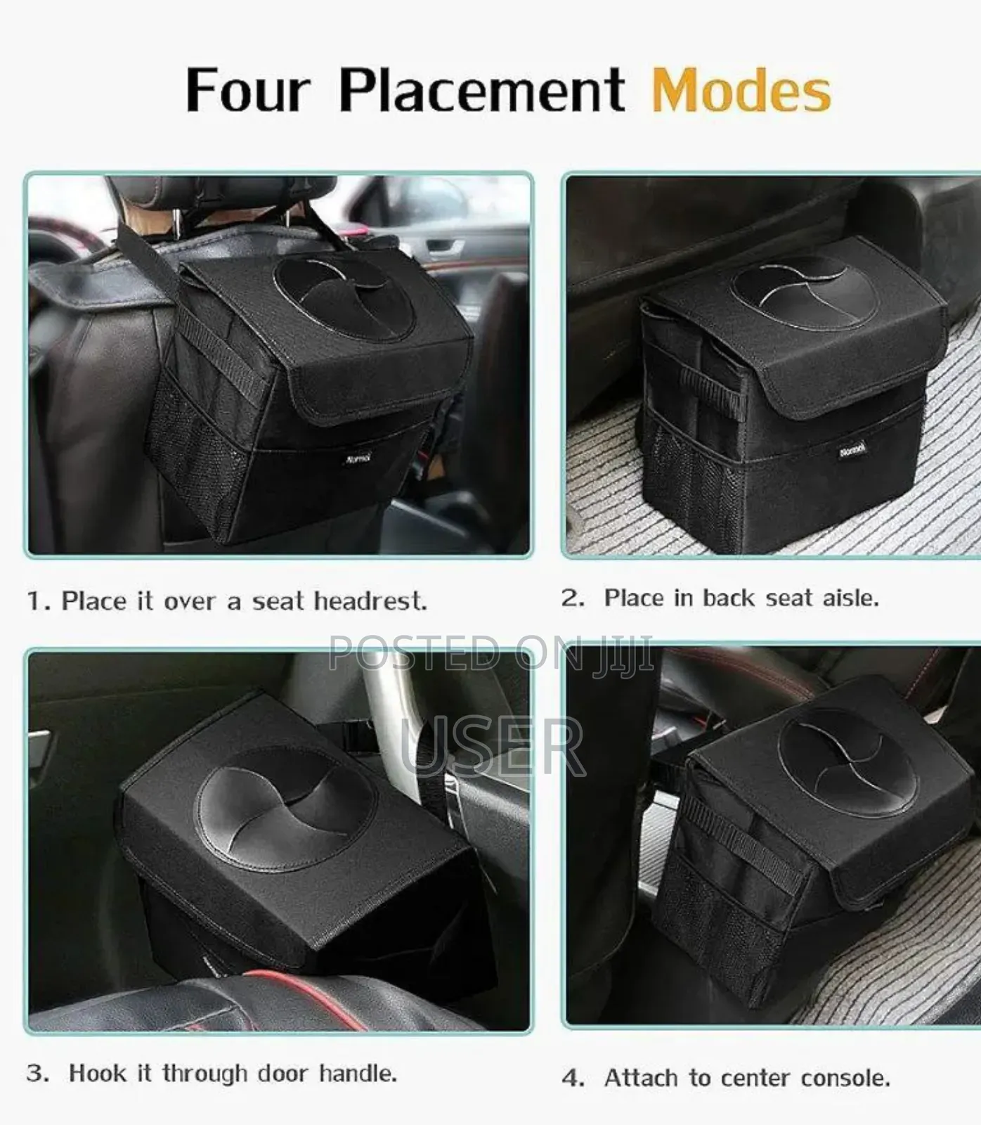 Multi Functional Car Trash Can