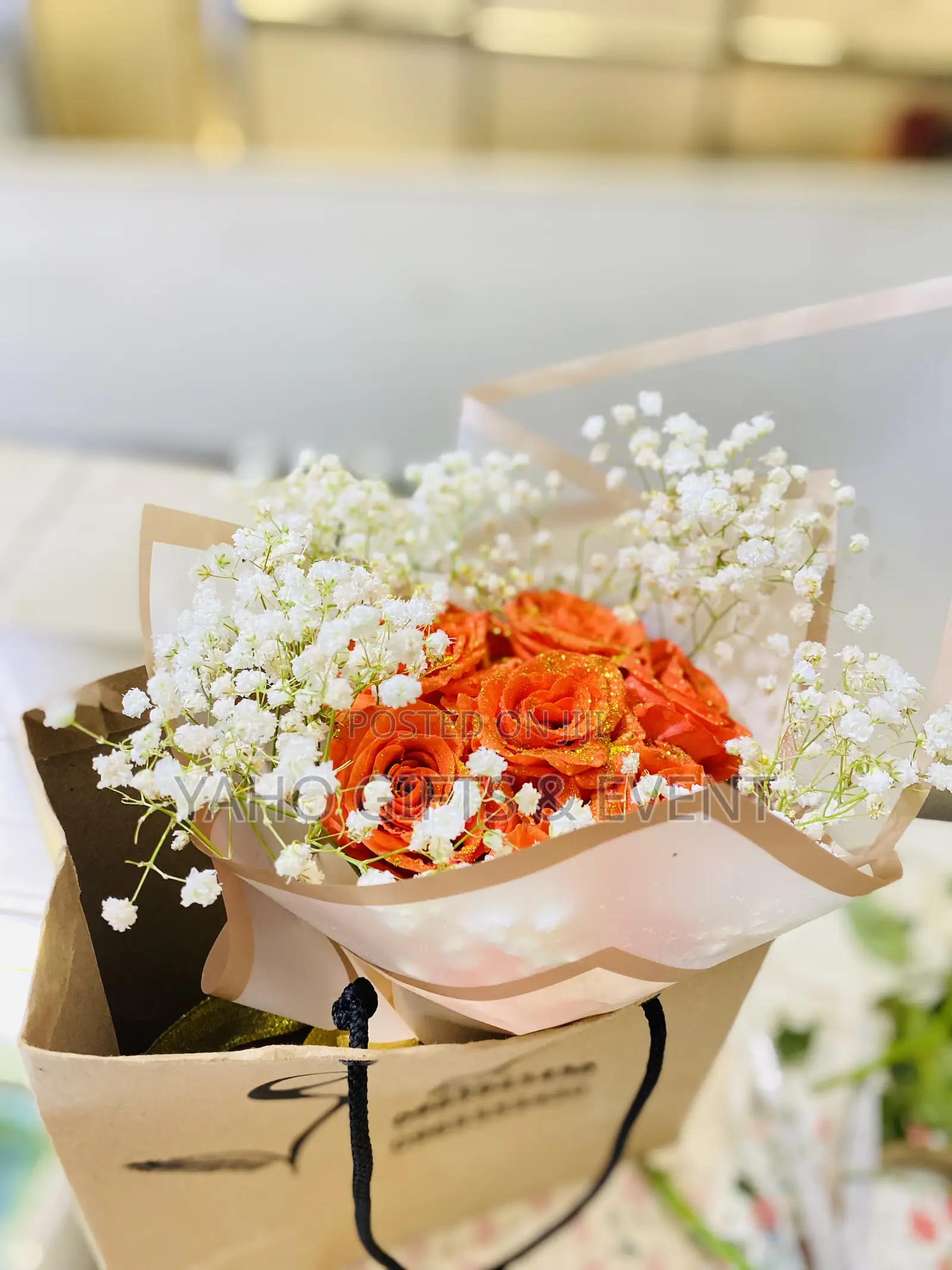 Orange Mini Bouquet