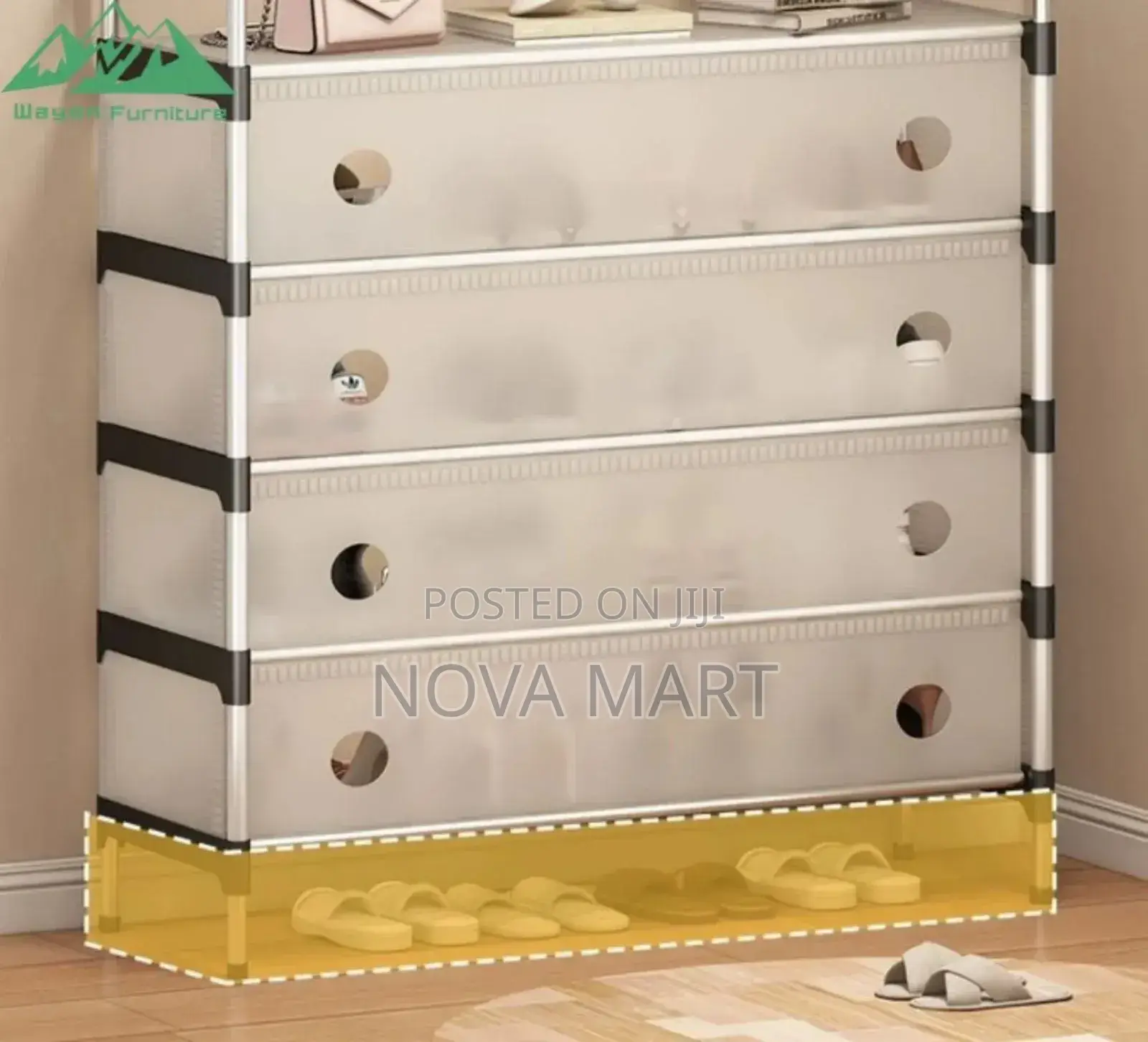 New Simple Floor Clothes Rack