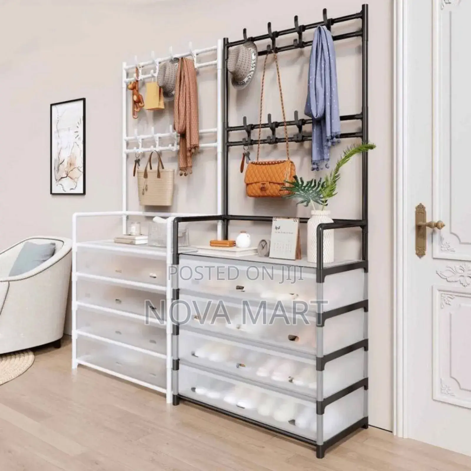 New Simple Floor Clothes Rack