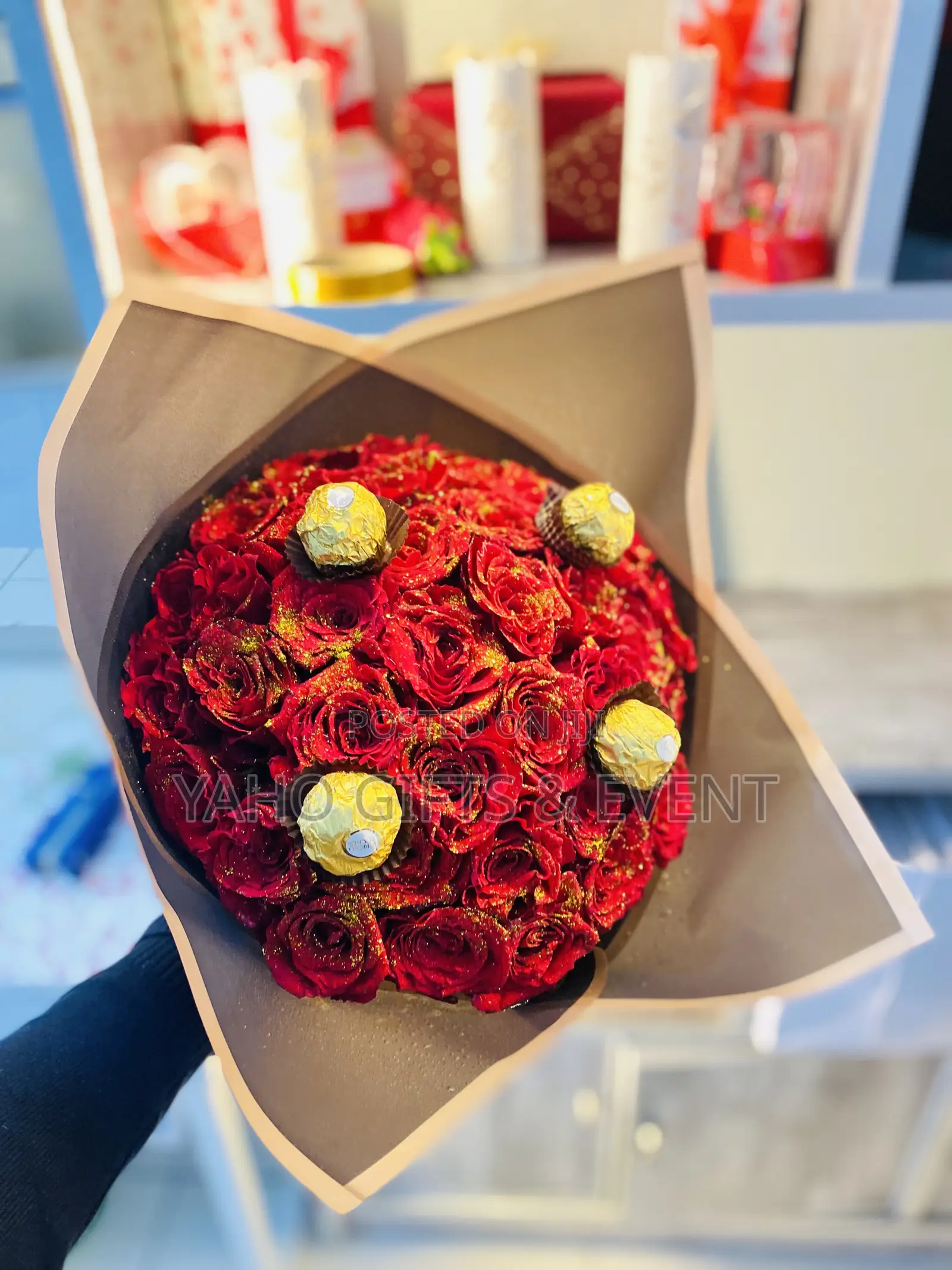 Roses With Chocolate