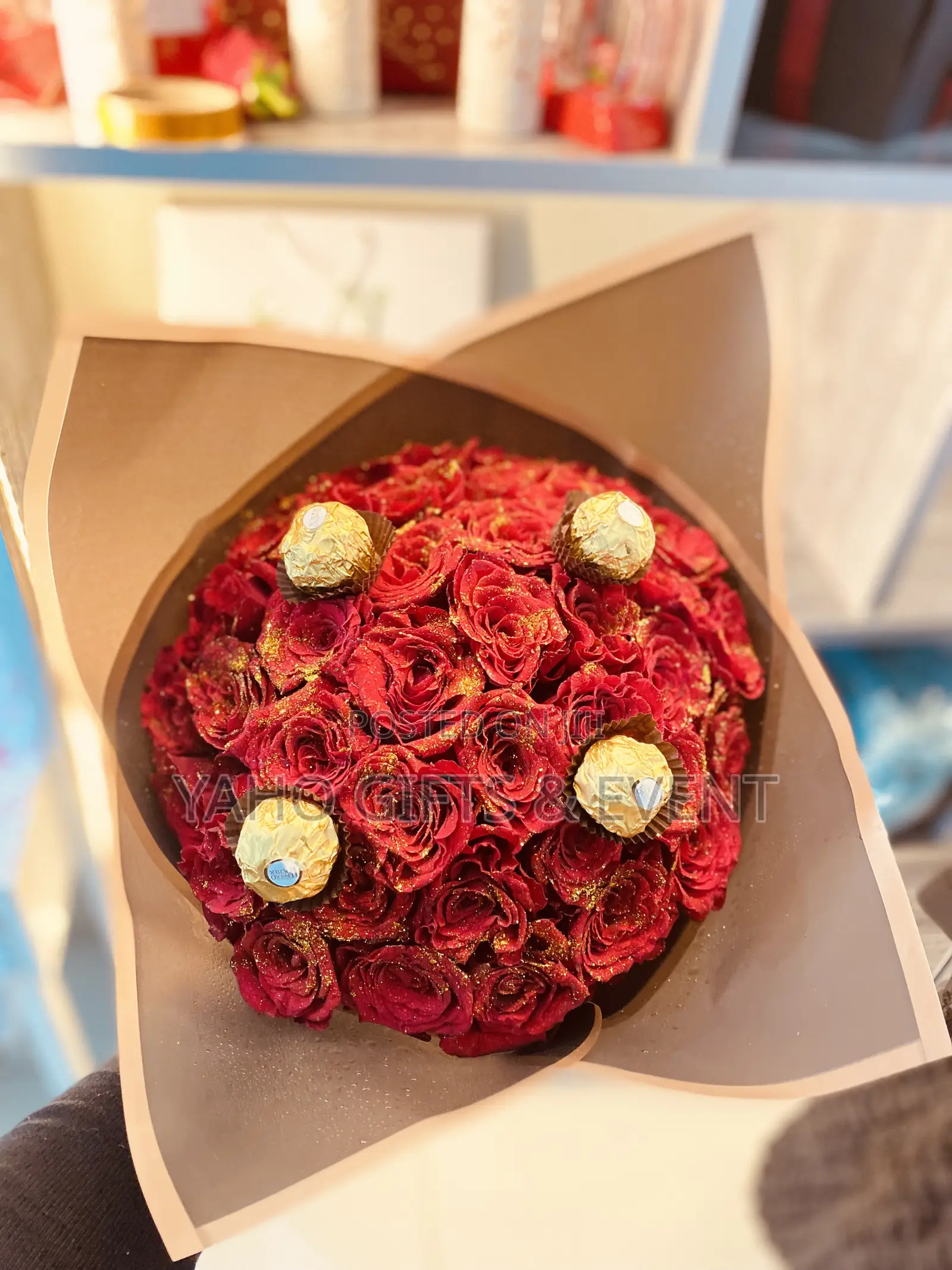 Roses With Chocolate