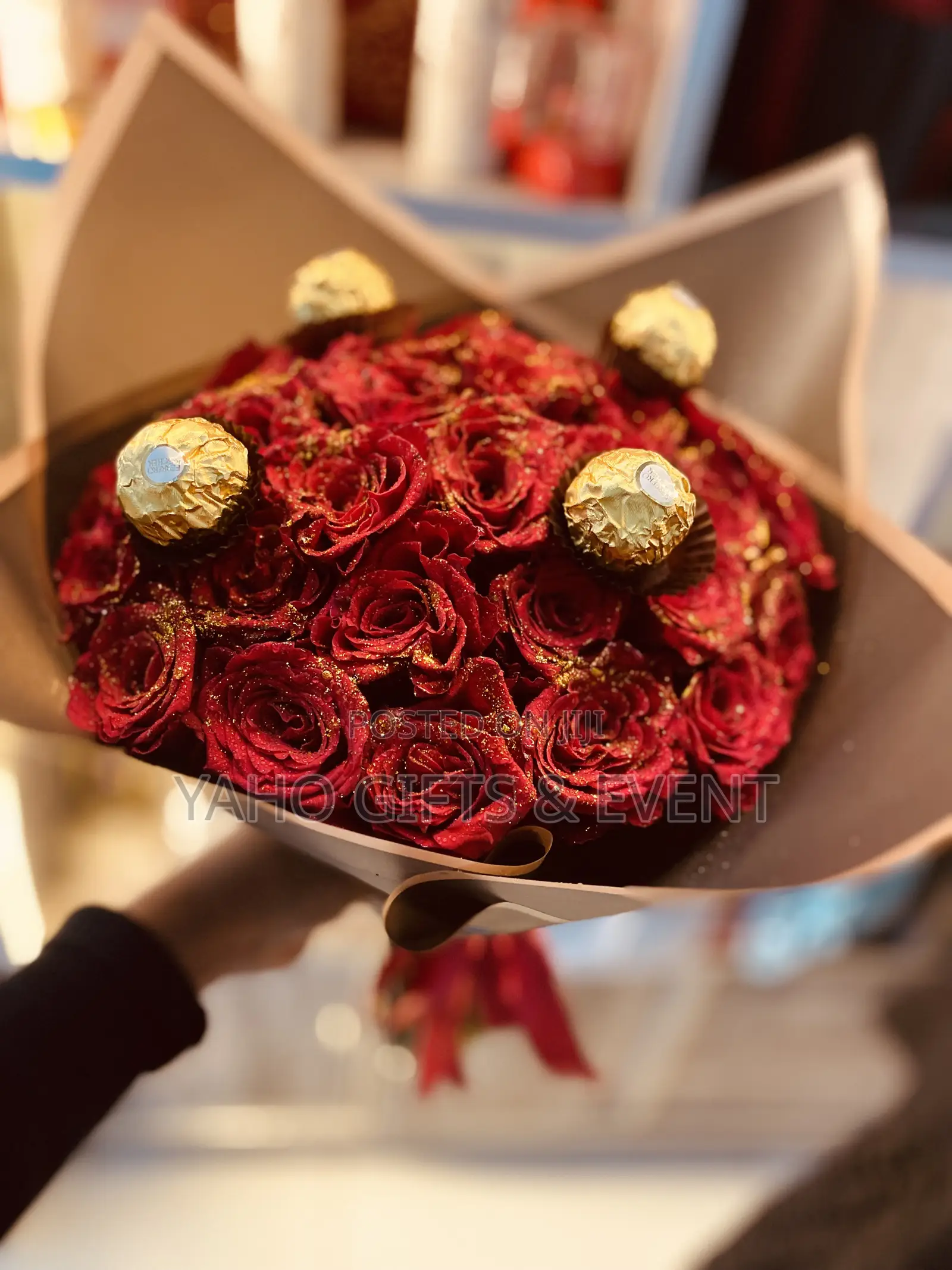 Roses With Chocolate